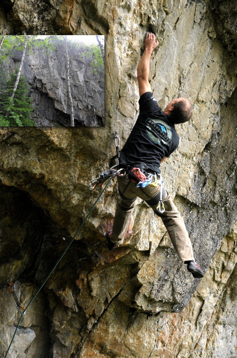 Silvertip Canyon: Crags & new routes, Revelstoke rock climbing